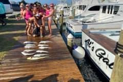 Alice Kelly Fishing with Tilefish and Mahi