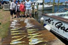 Blue Marlin Fishing Report with Tilefish and Mahi