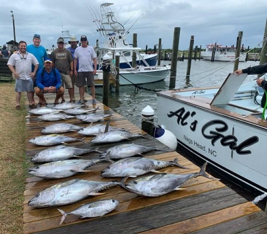 fishing for yellowfin tuna out of oregon inlet