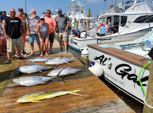 mahi and tuna fishing