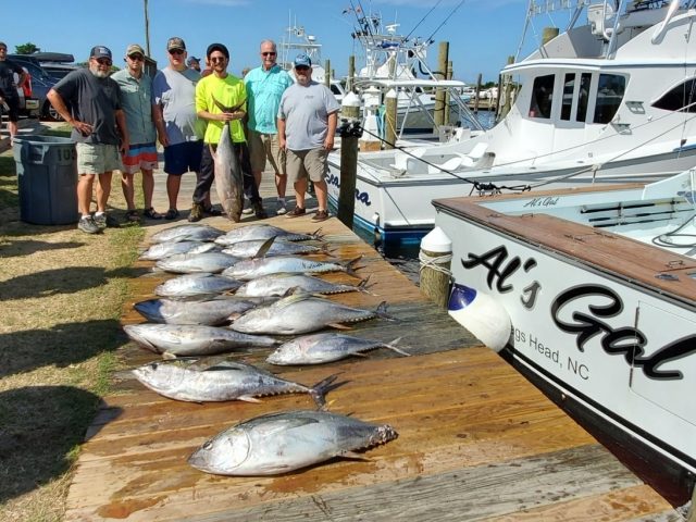 yellowfin tuna and fishing